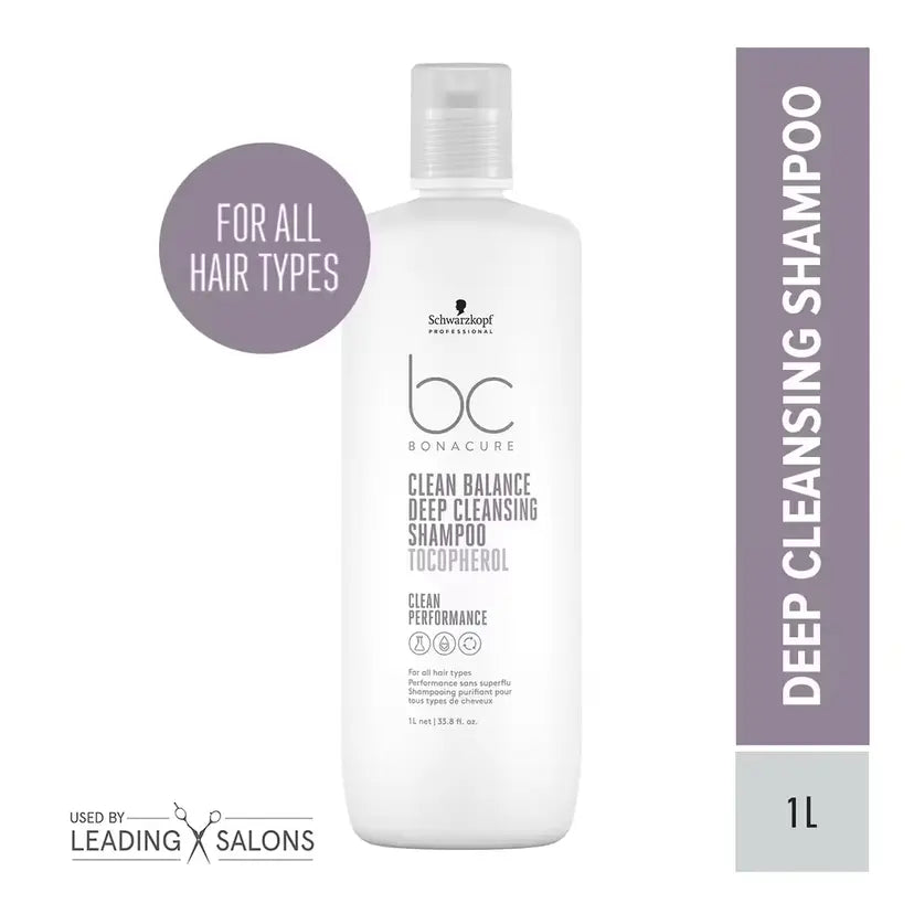 Schwarzkopf Professional Clean Balance Deep Cleansing Shampoo 1L