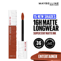 Maybelline New York Super Stay Matte Ink Liquid Lipstick, Lasts Up to 16 Hours