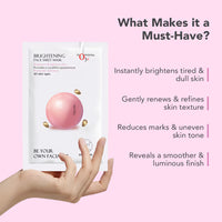 O3+ Facialist Brightening Face Sheet Mask With Glycolic (30ml)