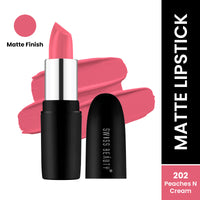 Swiss Beauty Pure Matte Lipstick , Non-Drying, Smooth Glide, Long Lasting - swiss beau (3.8g)