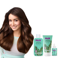 Plix Rosemary Anti Hairfall Regime 3% Redensyl Serum, Shampoo & Conditioner (405ml)