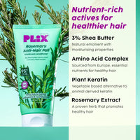 Plix Rosemary Anti Hairfall Regime 3% Redensyl Serum, Shampoo & Conditioner (405ml)