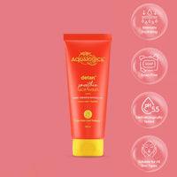 Aqualogica Detan+ Smoothie Face Wash with Glycolic Acid & Cherry Tomato for Tan removal (100ml)