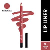 Swiss Beauty Bold Matt Lip Liner Pencil, Long-lasting , Matte Finish , Non-Drying - 1.6gm