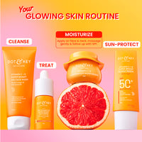 Dot & Key Vitamin C + E Super Bright Moisturizer With Sicilian Blood Orange, Boosts Glow, Light Gel (60 ml)