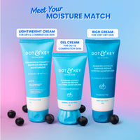 Dot & Key Blueberry Hydrate Barrier Repair Intense Moisturizer, With 5 Ceramides, For Very Dry Skin (100g)