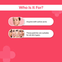 The Derma Co Micro-tip Acne Patches With Salicylic Acid and Hydrocolloid For Clean & Clear Skin - 24 Patches (24 pieces)