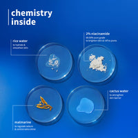 Plum 2% Niacinamide & Rice Water Moisturiser - Lightweight Gel Cream For Oil-Free Hydration (50 g)