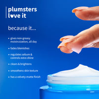 Plum 2% Niacinamide & Rice Water Moisturiser - Lightweight Gel Cream For Oil-Free Hydration (50 g)