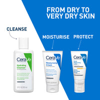 CeraVe Moisturizer Cream For Dry Skin With Ceramides & Hyaluronic Acid For Barrier Repair