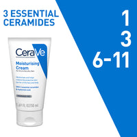 CeraVe Moisturizer Cream For Dry Skin With Ceramides & Hyaluronic Acid For Barrier Repair