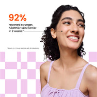 Foxtale Nourishing Ceramide Moisturiser for 100hrs of Hydrated, Glowing Skin (100ml)