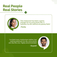 The Derma Co 1% Salicylic Acid Oil-free Moisturizer for Face With Oat Extract For Active Acne (50 g)