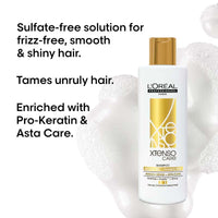 L'Oreal Professionnel Xtenso Care Sulfate-Free Shampoo For Frizz-Free, Shiny & Manageable Hair (250ml)