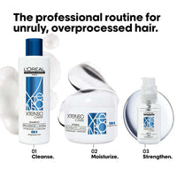 L'Oreal Professionnel Xtenso Shampoo & Masque & Serum Combo For Frizz-Free, Smooth Hair