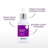 The Derma Co 15% AHA + 1% BHA Peeling Solution for Beginners for Glowing Skin In 10 Minutes | 30ml