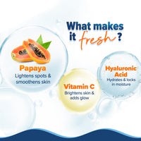 Aqualogica Glow+ Hydra Gel Moisturizer With Papaya & Vitamin C For 24 Hour Intense Hydration (200g)