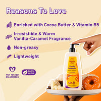 Plum BodyLovin Vanilla Caramello Bestselling Body Lotion for Dry, Normal & All Skin type (400ml)