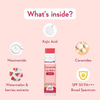 Wish Care Ceramide Lip Balm with SPF 50 PA+++ (Tinted) 5gm