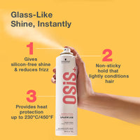 Schwarzkopf Professional OSiS+ Sparkler Hair Styling Shine Spray (300ml)