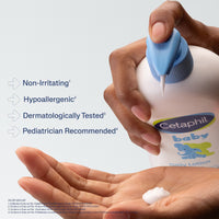 Cetaphil Baby Daily Lotion With Shea Butter Vitamin E & Pro Vitamin B5 (400ml)