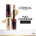LOreal Paris Infallible Full Wear Concealer, Maximum Coverage, Sweat Proof & Heat Proof