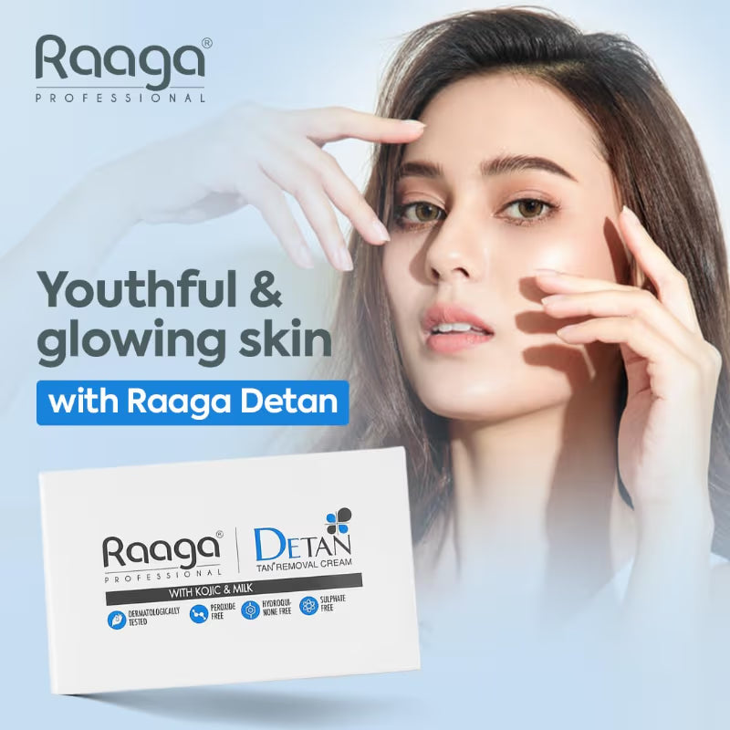 Raaga Professional De-Tan Removal Cream (72 gm)
