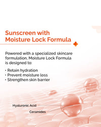 The Derma Co 1% Hyaluronic Sunscreen Hydrating Gel Spf 50
Pa++++ For Dry & Sen... - In-Vivo tested | 50g