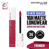 Maybelline New York Super Stay Matte Ink Liquid Lipstick, Lasts Up to 16 Hours