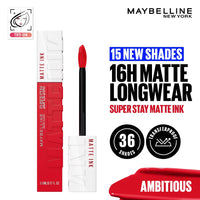 Maybelline New York Super Stay Matte Ink Liquid Lipstick, Lasts Up to 16 Hours