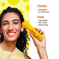 Foxtale Dewy Sunscreen SPF 70 PA++++ With Niacinamide + Provitamin B5 + Vitamin E (50ml)