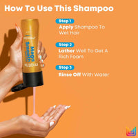 Matrix Mega Smooth Sulfate-free Shampoo, Gentle Cleansing & Bond Repair, Safe for Treated Hair (200ml)