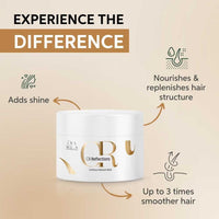 Wella Professionals Oil Reflections Luminous Reboost Hair Mask with Camellia Oil for Shiny Hair (150ml)