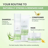 Wella Professionals Elements Renewing Sulfate & Paraben-Free Conditioner For Frizz-Free Hair With Aloe Vera (200ml)