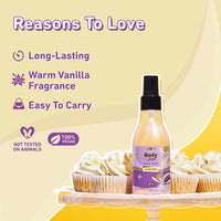 Plum Body Lovin Vanilla Vibes Body Mist For A Long Lasting Vanilla Fragrance