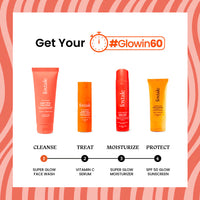 Foxtale Super Glow Face Wash Vitamin C + Papaya Enzyme (100ml)