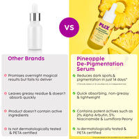 Plix 2% Alpha Arbutin Pineapple Serum for Pigmentation & Dark Spot Reduction (30ml)