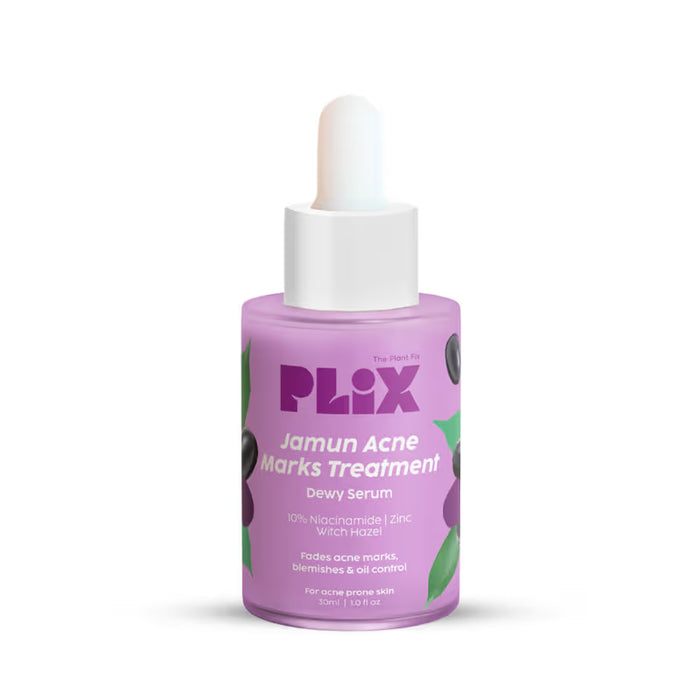 Plix 10% Niacinamide Jamun Face Serum for Acne marks, blemishes & oil control