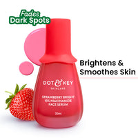 Dot & Key Strawberry Bright 10% Niacinamide Face Serum, Brightens & Smoothes Skin, SAll kin Types (30ml)