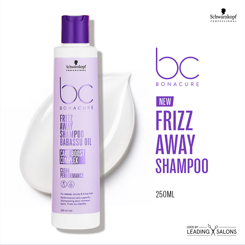 Schwarzkopf Professional Bonacure Frizz Away Shampoo(250ml)