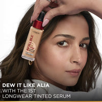 L’Oreal Paris Infallible 24H Tinted Serum Foundation, Lightweight, Dewy & Radiant - Rosy Light (30ml)