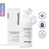 Minimalist Baby Ceramide & Squalane Nourishing Lotion With PH 5.5 - Protects Skin Barrier (300g)