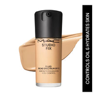 M.A.C Studio Fix Fluid SPF 15 Soft Matte Foundation With Hyaluronic Acid - NC20 (30ml)