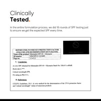 Minimalist SPF 60 PA ++++ Sunscreen - Pregnancy & Lactation Safe For Sensitive Skin (50gm)