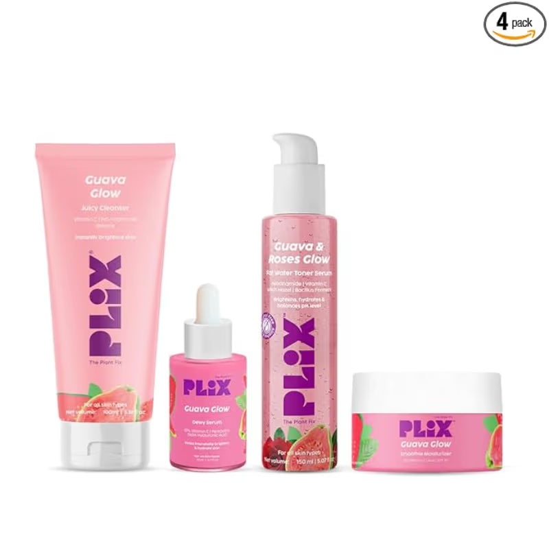 Plix Guava Glow Combo Kit (4pcs)