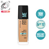 Maybelline New York Fit Me Matte+Poreless 16H Oil Control Foundation with SPF 22 - Shade 260 (30ml)