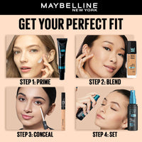Maybelline New York Fit Me Matte+Poreless 16H Oil Control Foundation with SPF 22 - Shade 329 (30ml)