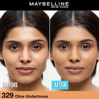 Maybelline New York Fit Me Matte+Poreless 16H Oil Control Foundation with SPF 22 - Shade 329 (30ml)