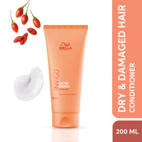 Wella Professionals Invigo Nutri Enrich Conditioner For Dry, Frizzy & Damaged Hair With Goji Berry (200ml)