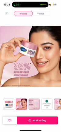 Cetaphile Brightening Night Protection Cream With Niacinamide Reduces Dark Spots-Dermatologist Tested | 50gm